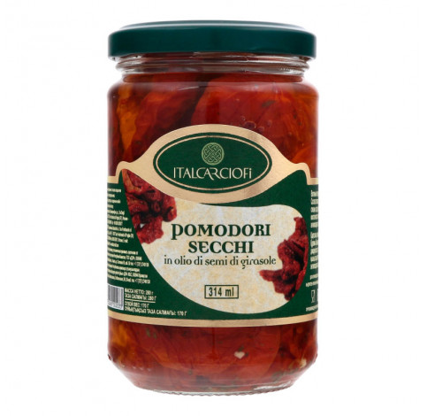 Томати в'ялені 0,314 л тм "Italcarciofi"